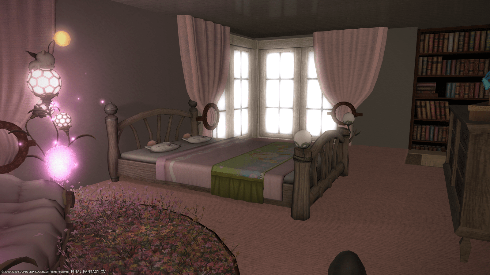 FFXIV Housing: Cozy Apartment with Loft Bedroom